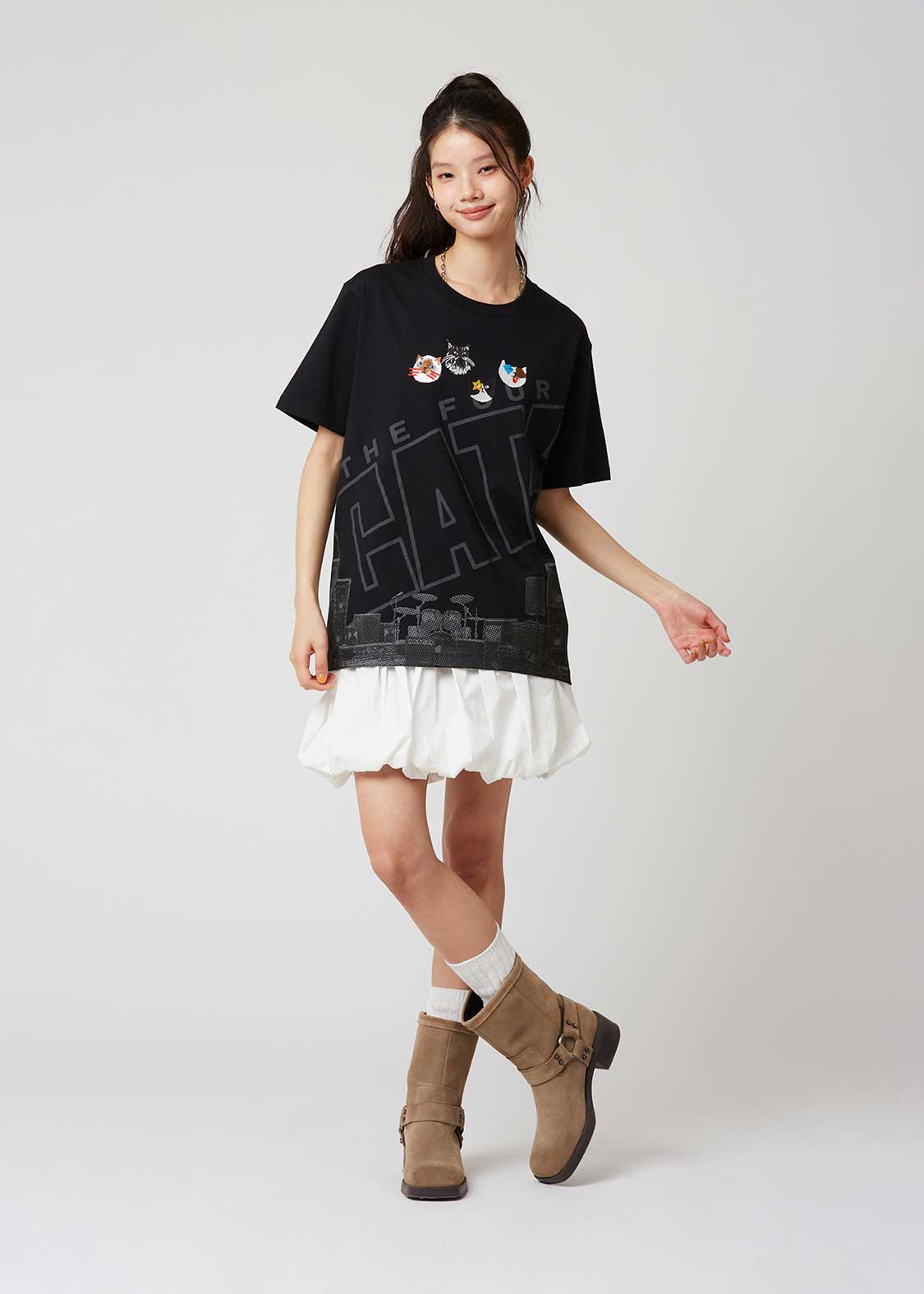 Atelier Tshirt (THE FOUR CATS Face)