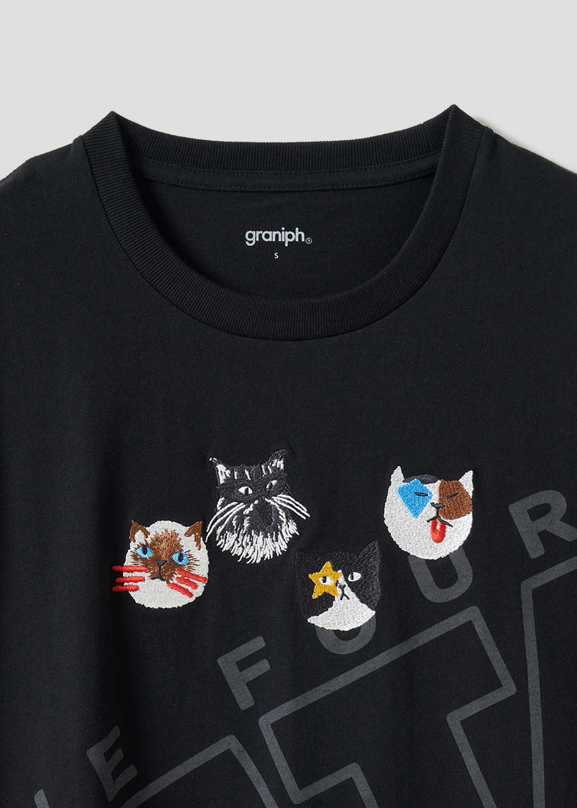 Atelier Tshirt (THE FOUR CATS Face)