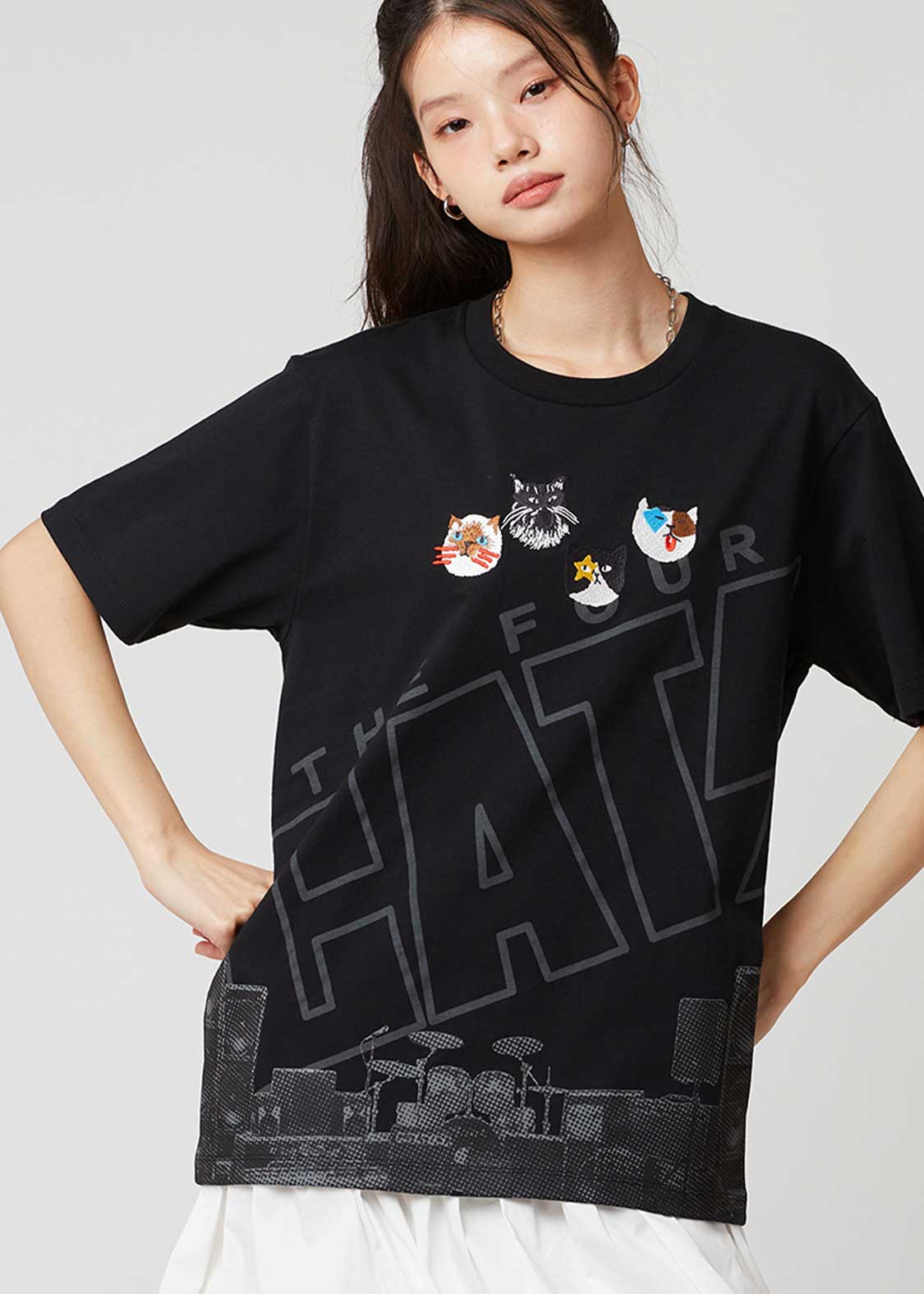 Atelier Tshirt (THE FOUR CATS Face)