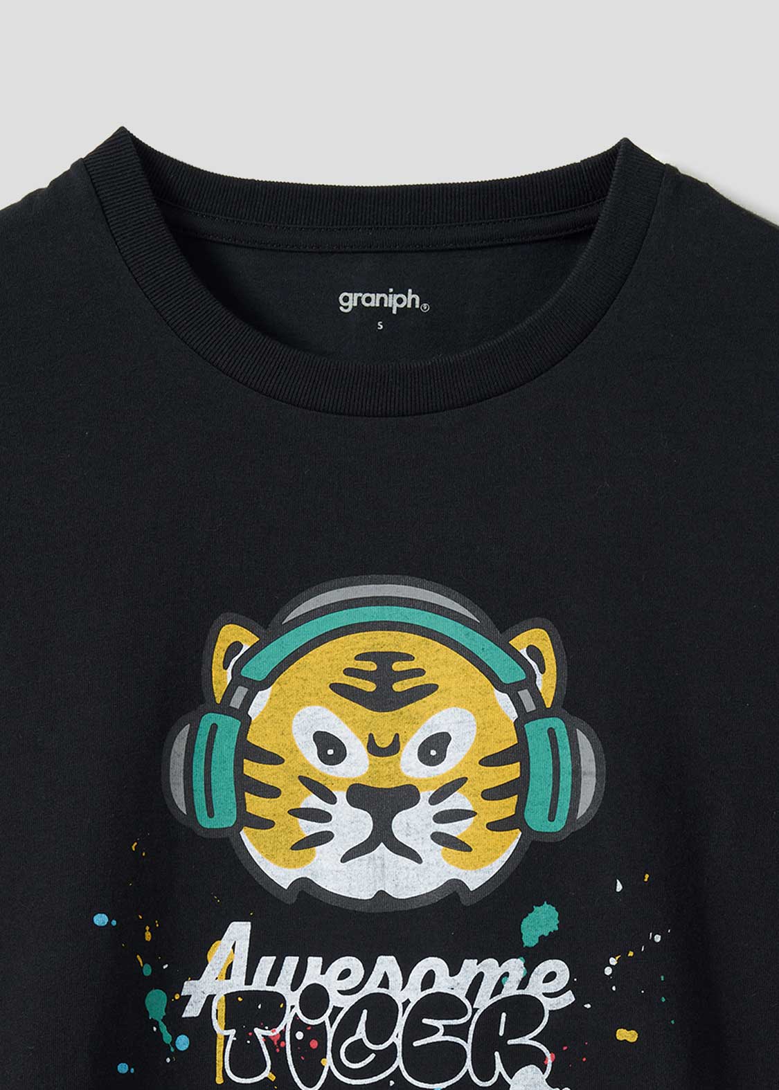 Basic Tshirt (Awesome Tiger Rock Calm)