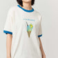 Icebonne | Big Silhouette Trim T-Shirt