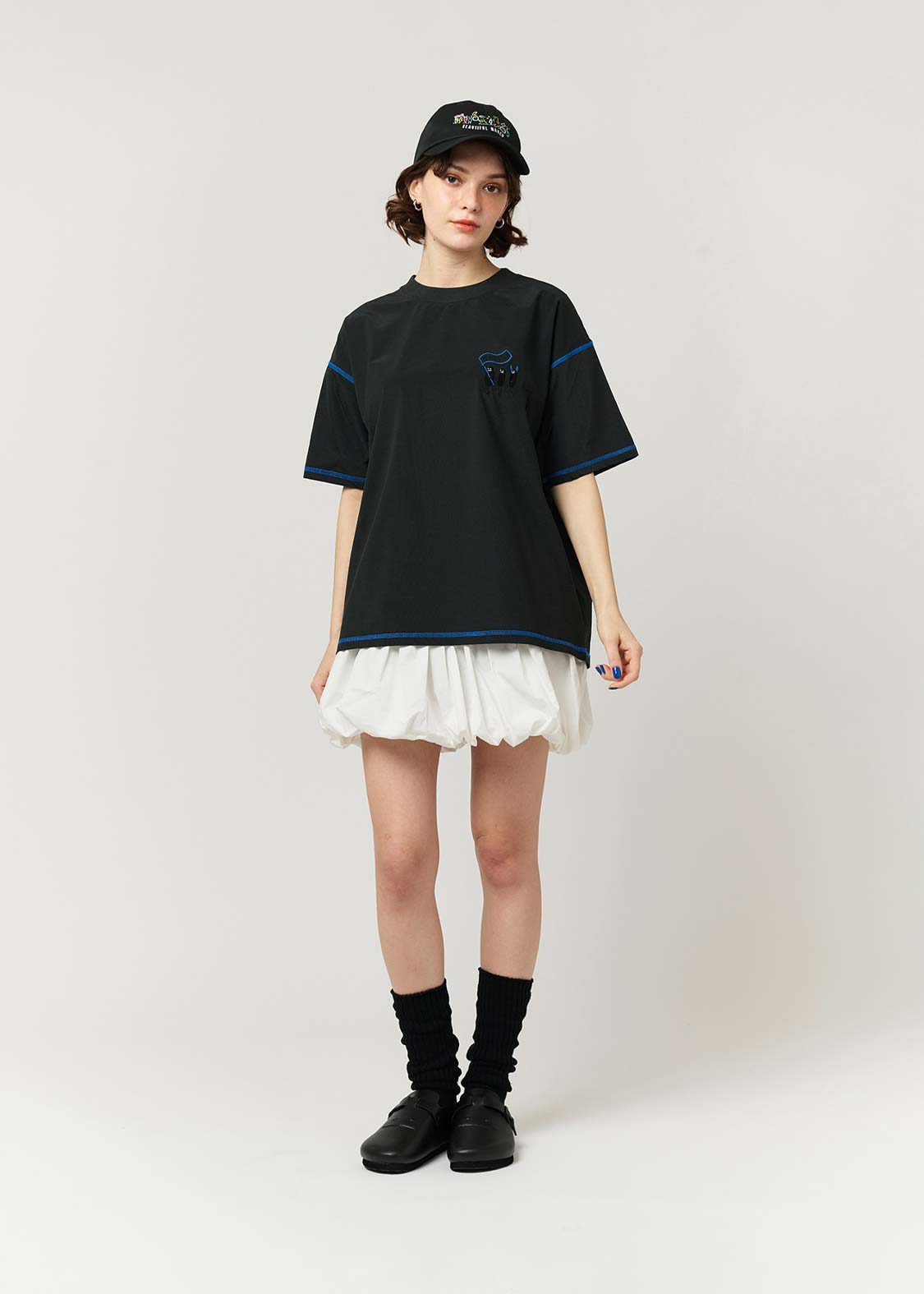 Multifunction Big Silhouette Short Sleeve Tee (Beautiful Shadow March)