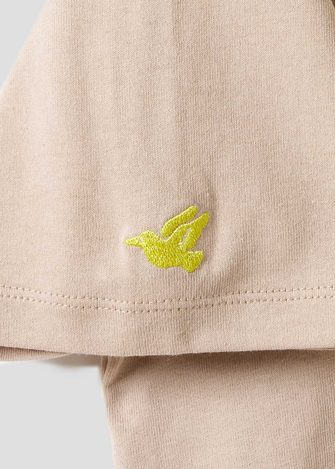 Nagasugiru Inu Playing With Waves | Seaside Switching Big Silhouette T-Shirt