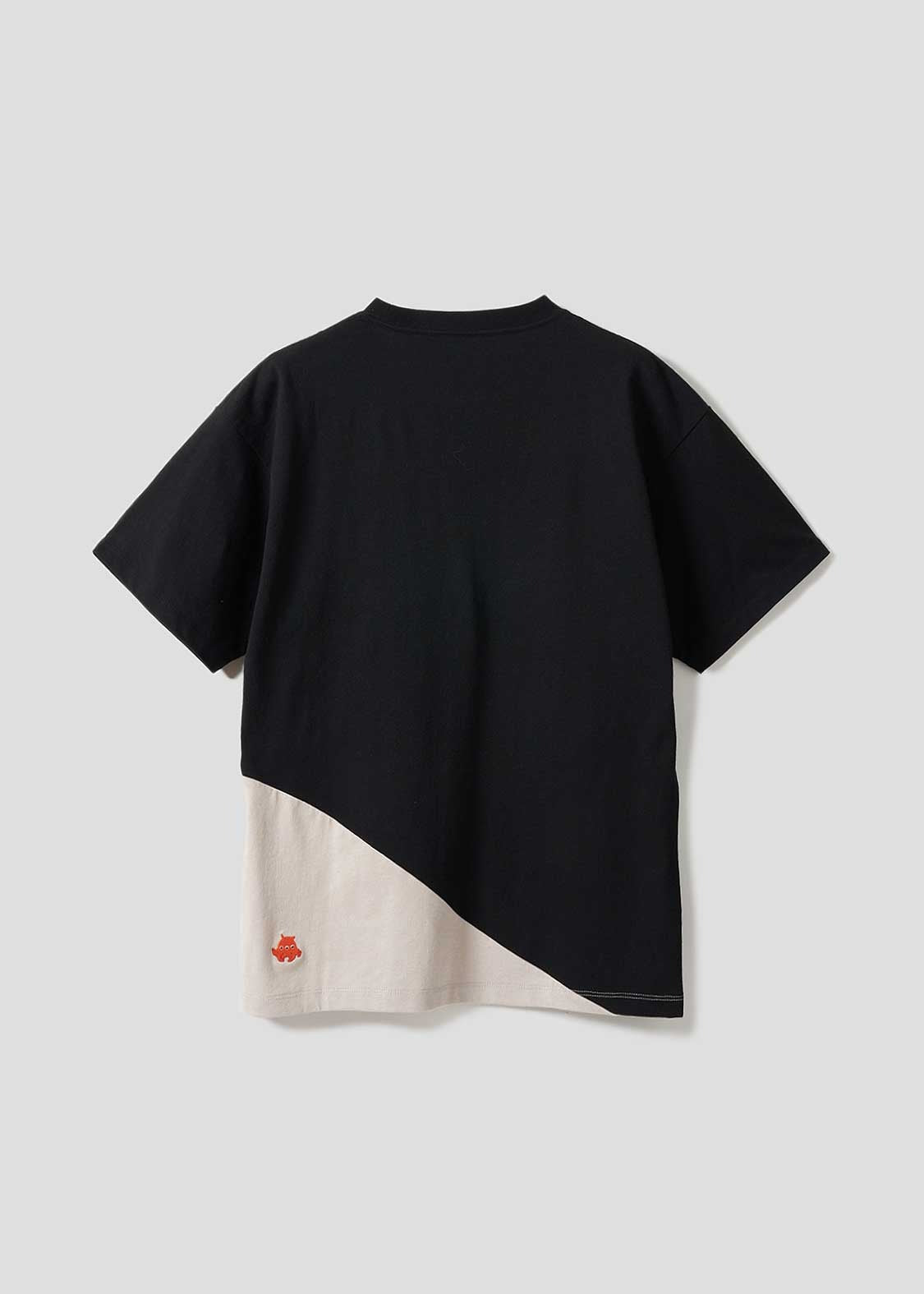 Sea Side Switching Big Silhouette Short Sleeve Tee (Mendaco and Sea Friends)