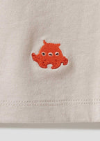 Sea Side Switching Big Silhouette Short Sleeve Tee (Mendaco and Sea Friends)