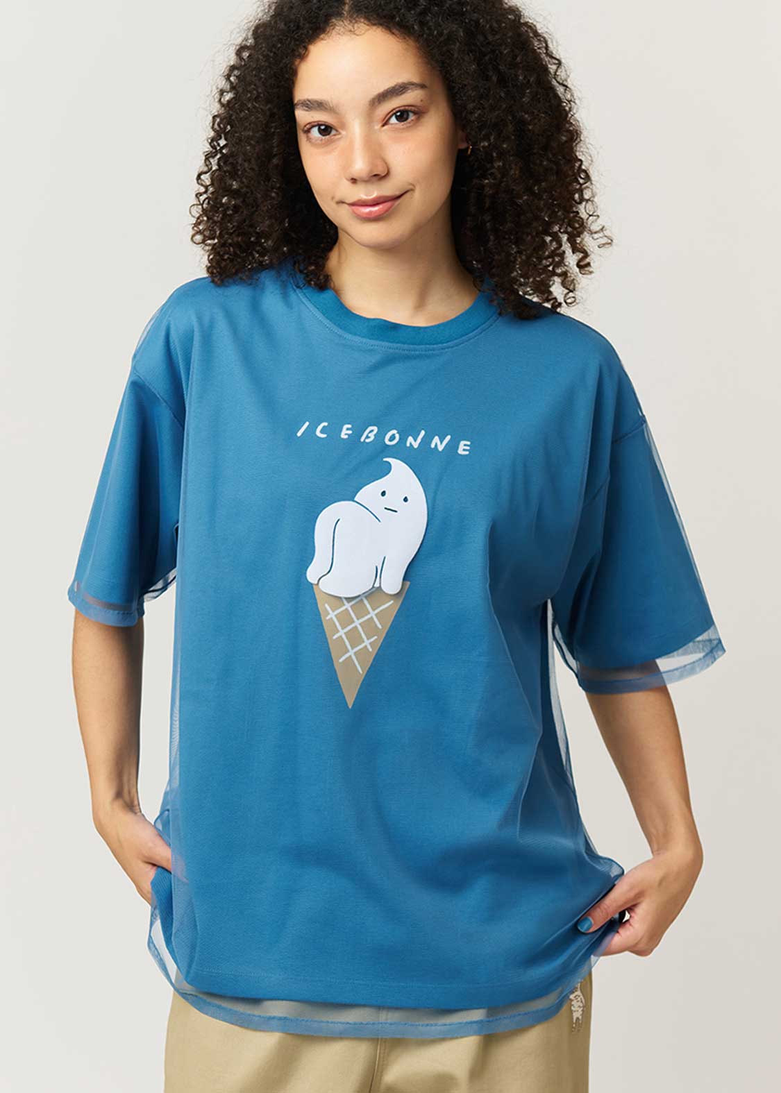 Icebonne | Layered Sheer T-Shirt