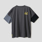 Super Wide Silhouette Doking Short Sleeve Tshirt (Beautiful Shadow March)