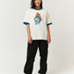 Shonen Wolf | Big Silhouette Trim T-Shirt