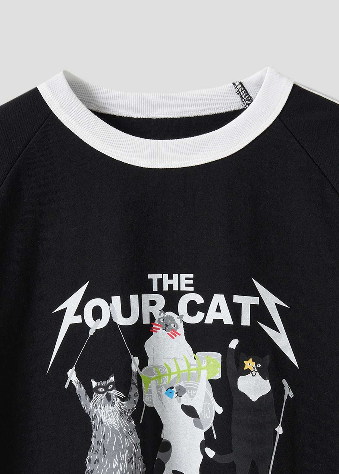 The Four Cats Band | Line T-Shirt