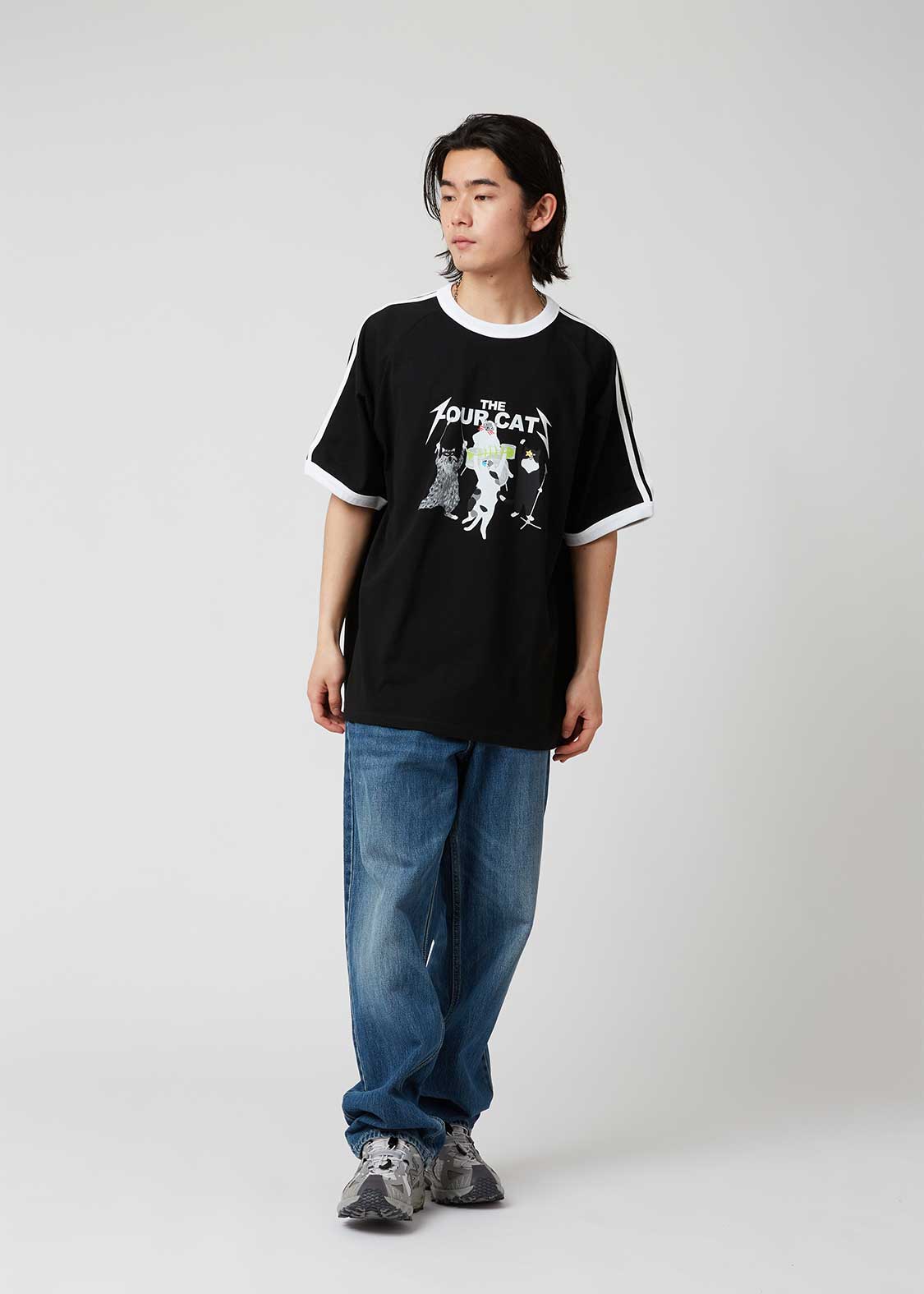 The Four Cats Band | Line T-Shirt