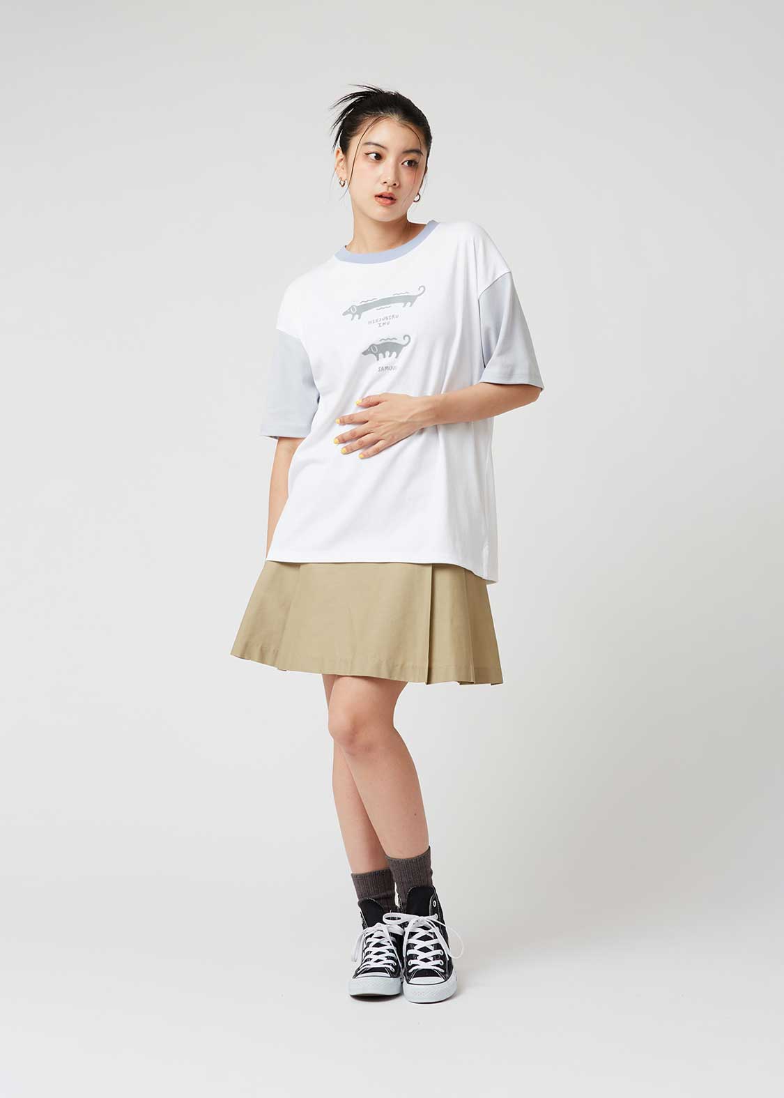 Hiesugiruinu (Nagasugiruinu) | Big Silhouette T-Shirt