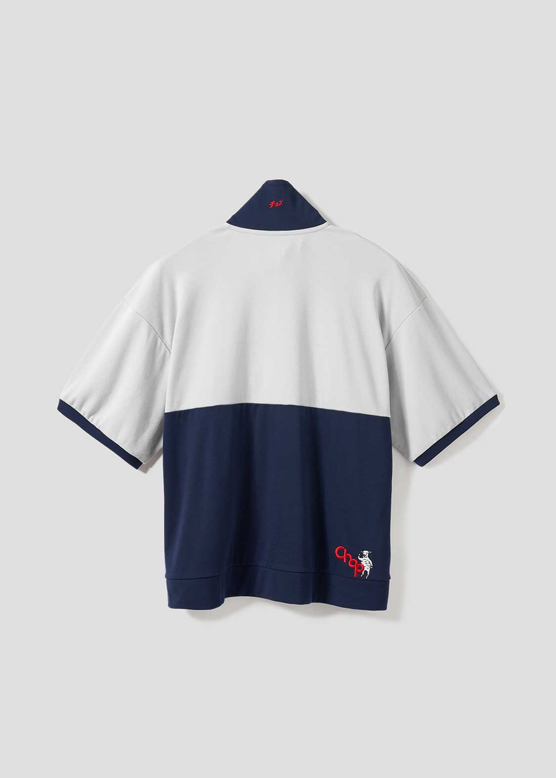 Lamb Chop | Half-Zip Big Silhouette T-Shirt