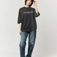 Beautiful Shadow Gentlemen | Big Silhouette T-Shirt With Switching