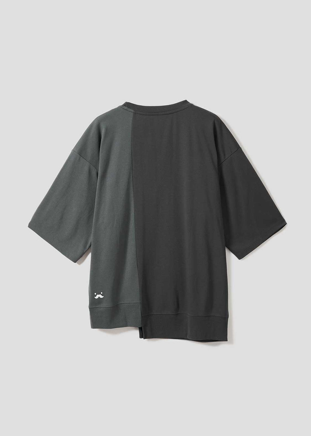 Beautiful Shadow Gentlemen | Big Silhouette T-Shirt With Switching