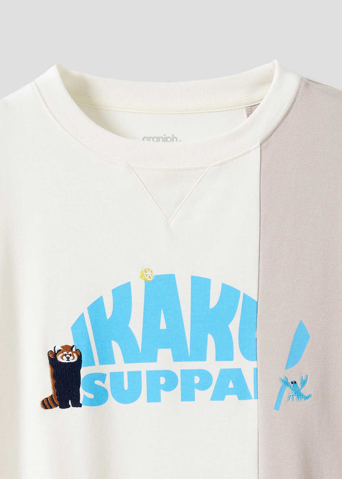 Ikaku Supai | Big Silhouette T-Shirt With Switching