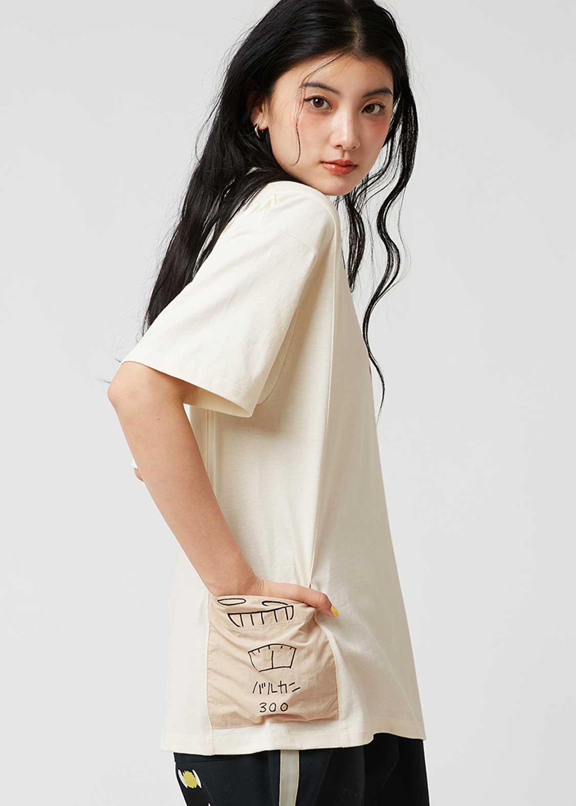 Zatch Bell! - Balkan And Balunlun | Side Pocket Oversized T-Shirt