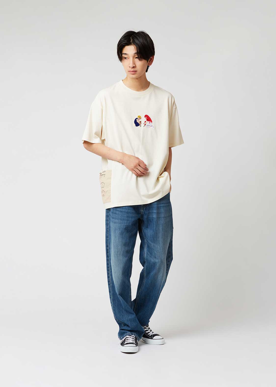 Zatch Bell! - Balkan And Balunlun | Side Pocket Oversized T-Shirt