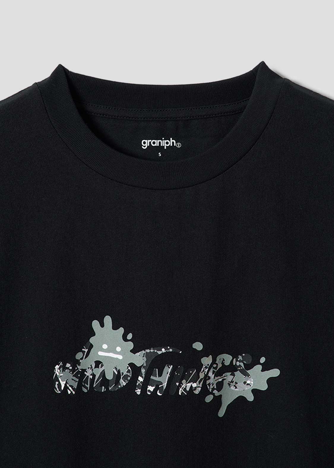 Beautiful Shadow Wild Things Black | Side Pocket Oversized T-Shirt