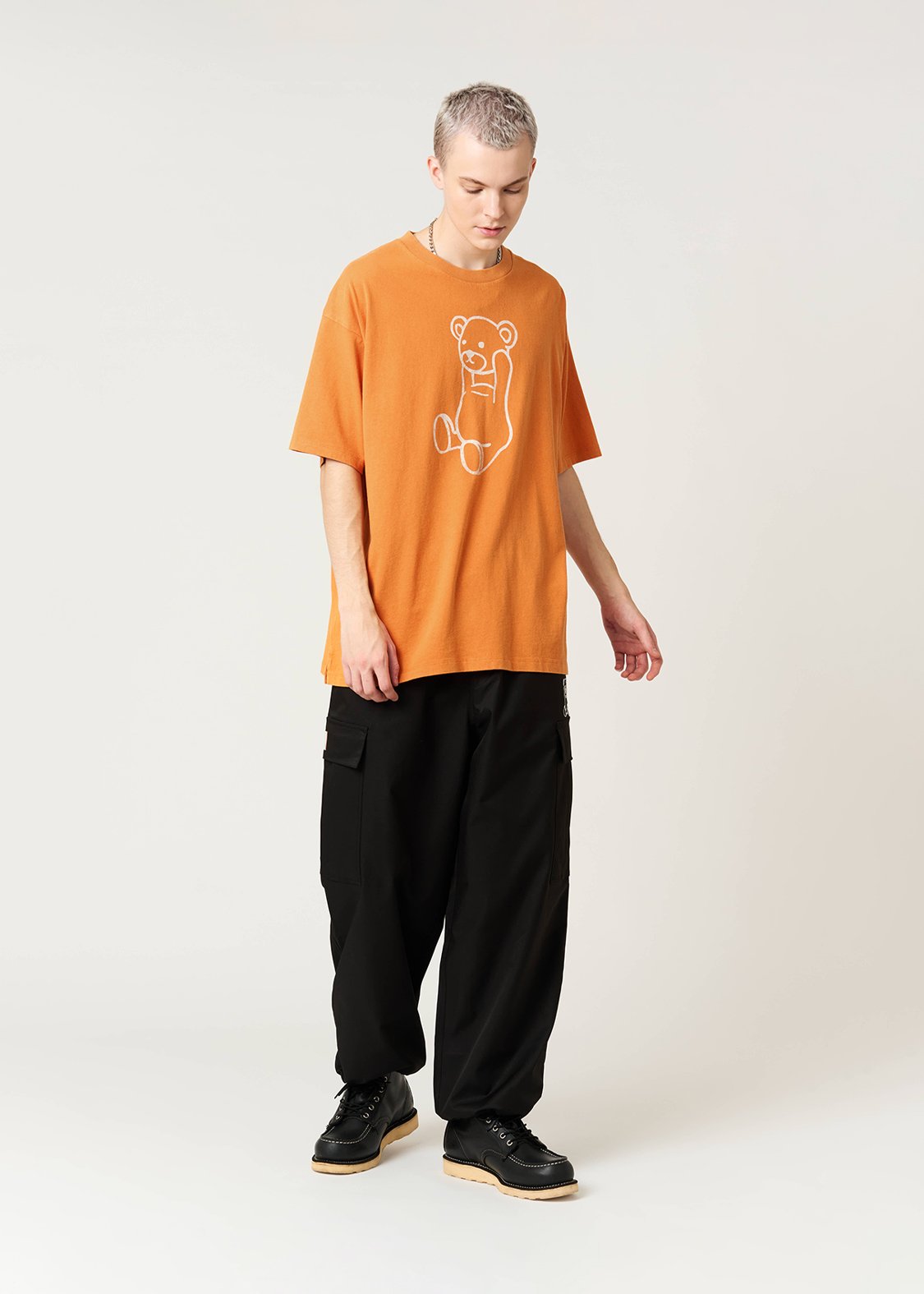 Control Bear 3 | Snow Wash Oversized T-Shirt