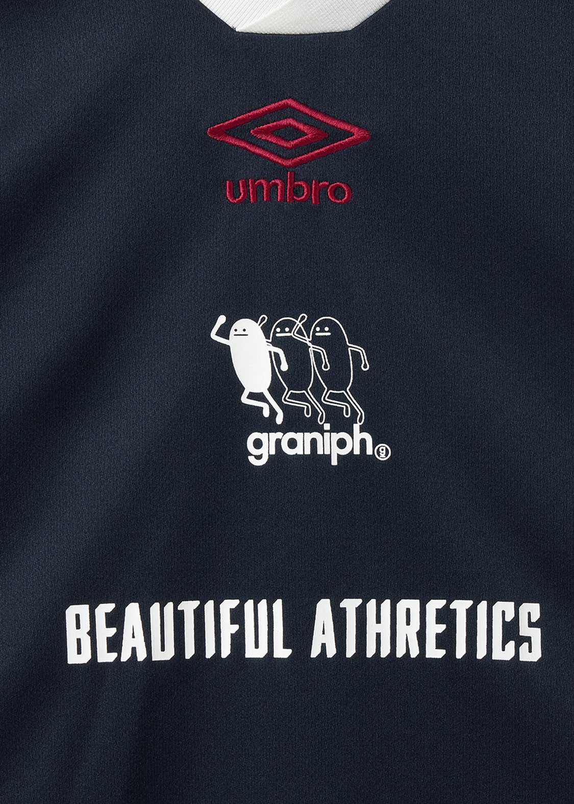 beautiful people×UMBRO game shirt beautiful people×UMBRO game shirt