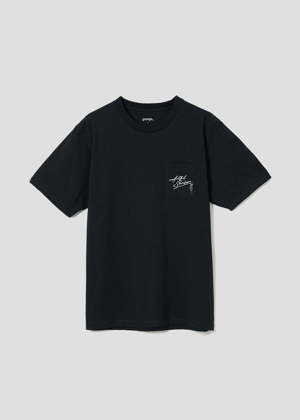Artful Shadow Black | Pocket T-Shirt