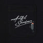 Artful Shadow Black | Pocket T-Shirt