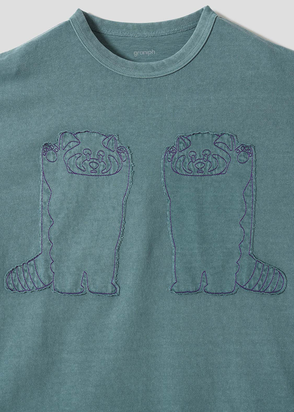 Ikaku | Pigment Big Silhouette T-Shirt