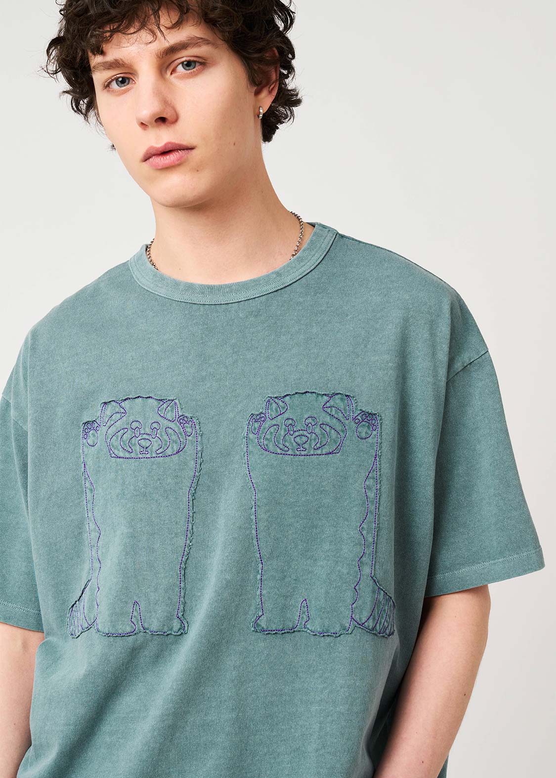Ikaku | Pigment Big Silhouette T-Shirt