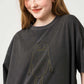 Beautiful Shadow A | Pigment Oversized T-Shirt