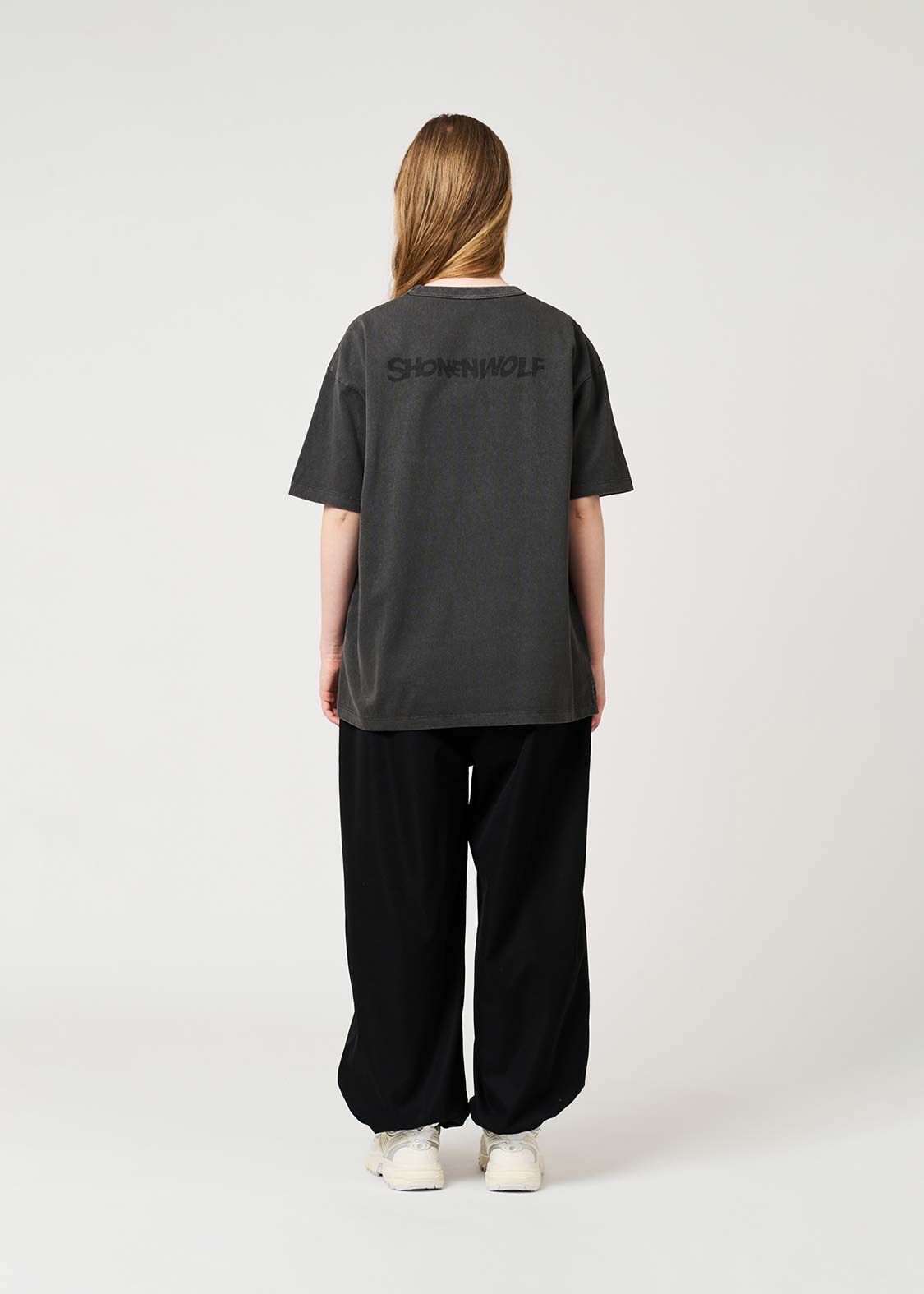 Shounen Wolf A | Pigment Big Silhouette T-Shirt