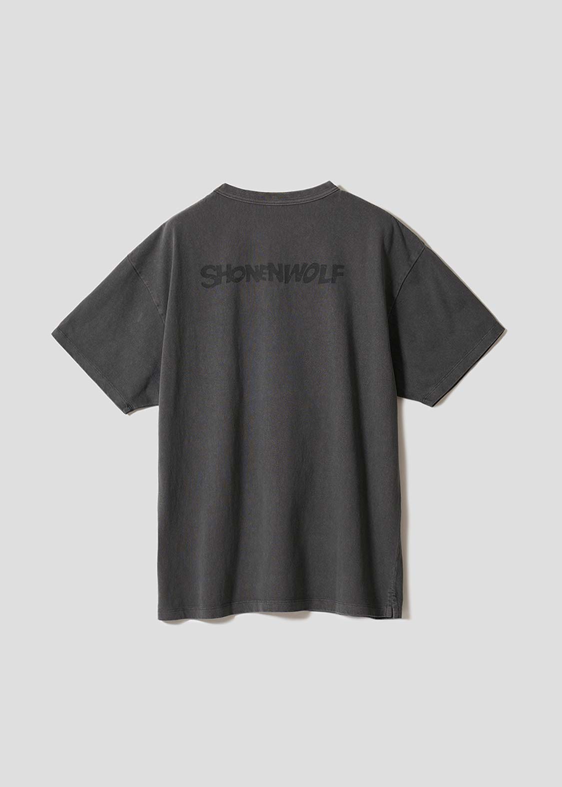 Shounen Wolf A | Pigment Big Silhouette T-Shirt