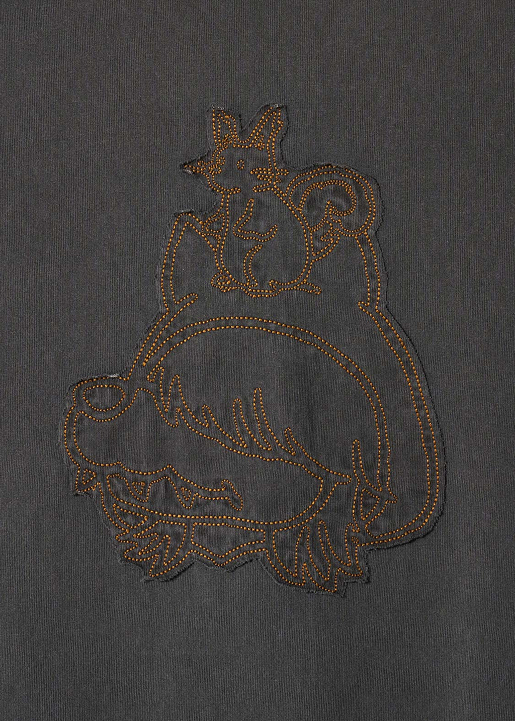 Shounen Wolf A | Pigment Big Silhouette T-Shirt