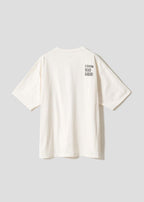 Neko Kaburi Beautiful Shadow WH | Pigment Oversized T-Shirt