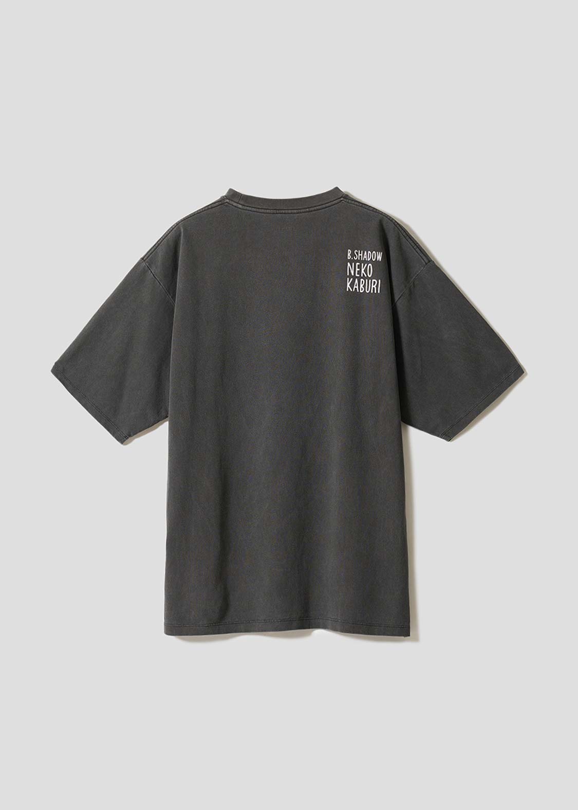 Neko Kaburi Beautiful Shadow DRK | Pigment Oversized T-Shirt