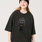 Neko Kaburi Beautiful Shadow DRK | Pigment Oversized T-Shirt