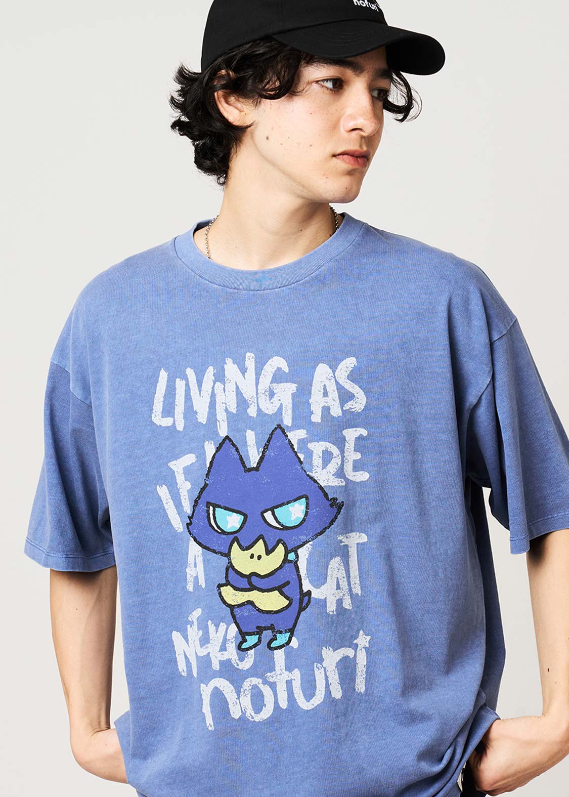 Nofuri B | Pigmented Big Silhouette T-Shirt