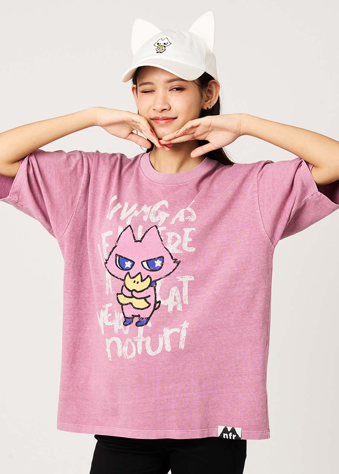 Nofuri A | Pigmented Big Silhouette T-Shirt