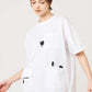 Beautiful Shadow Playful Paint | Pocket T-Shirt