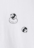 Rolling Panda's Donuts | Applique T-Shirt