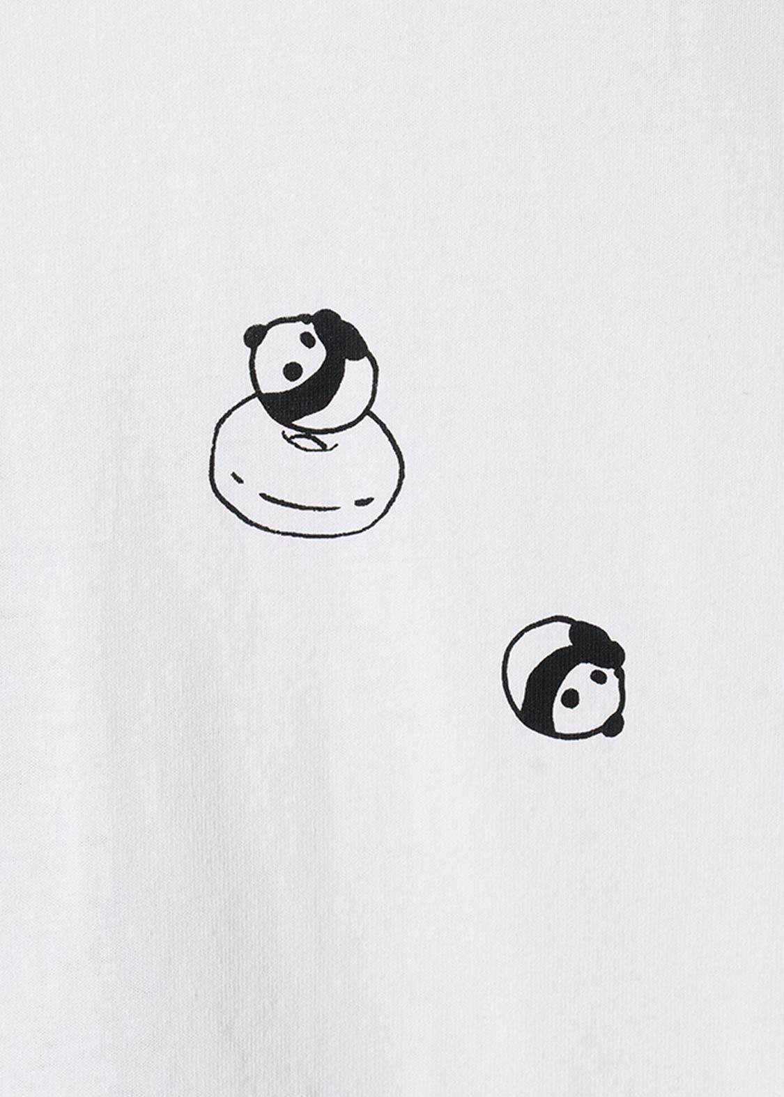 Rolling Panda's Donuts | Applique T-Shirt