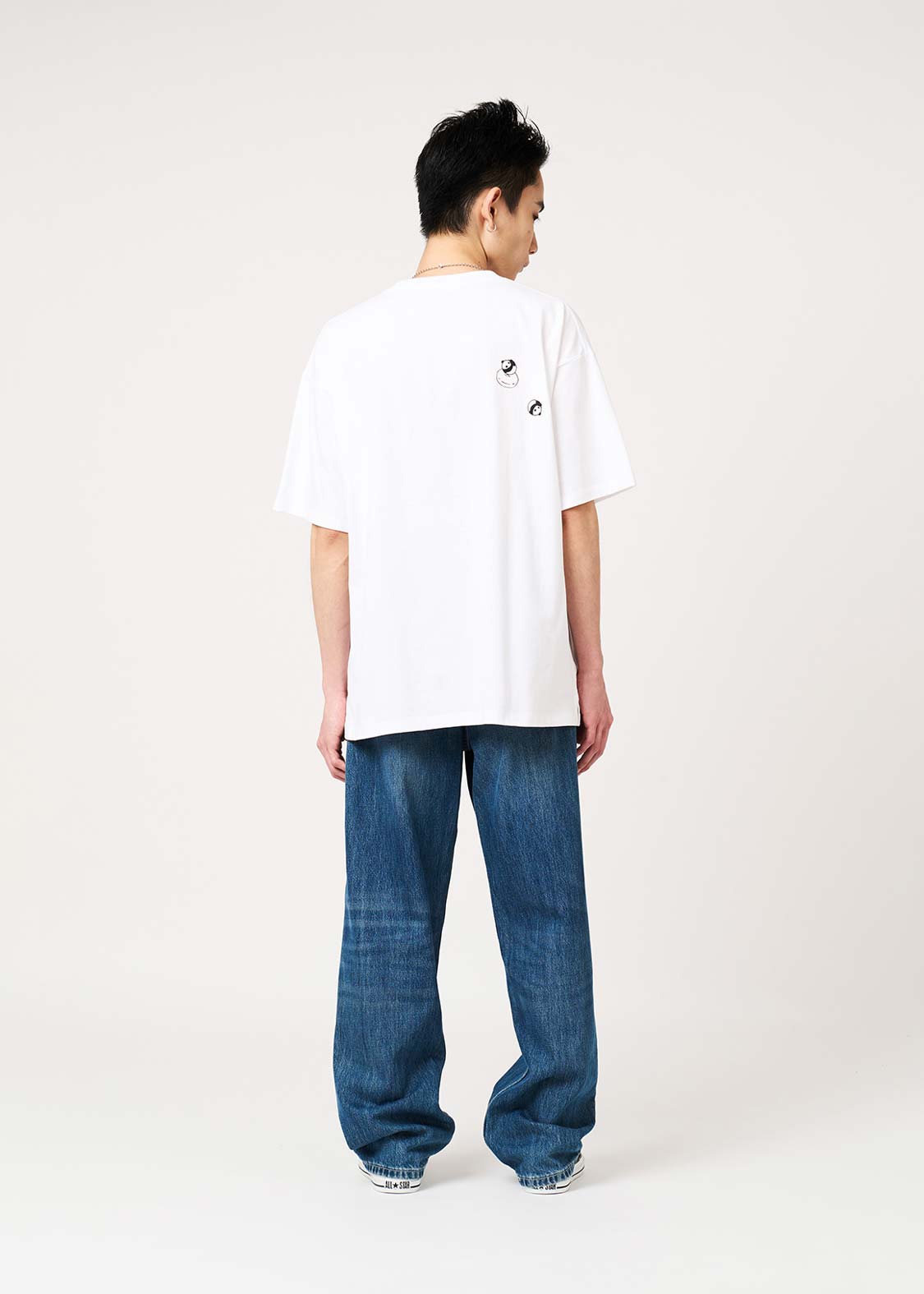 Rolling Panda's Donuts | Applique T-Shirt