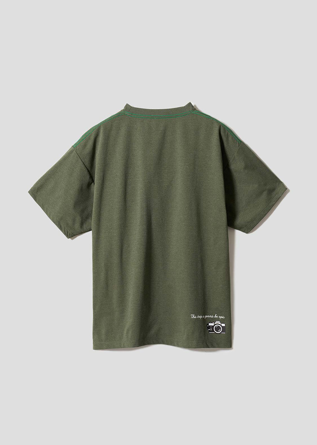 Beautiful Shadow Road Trip | Double Pocket T-Shirt