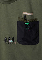 Beautiful Shadow Road Trip | Double Pocket T-Shirt