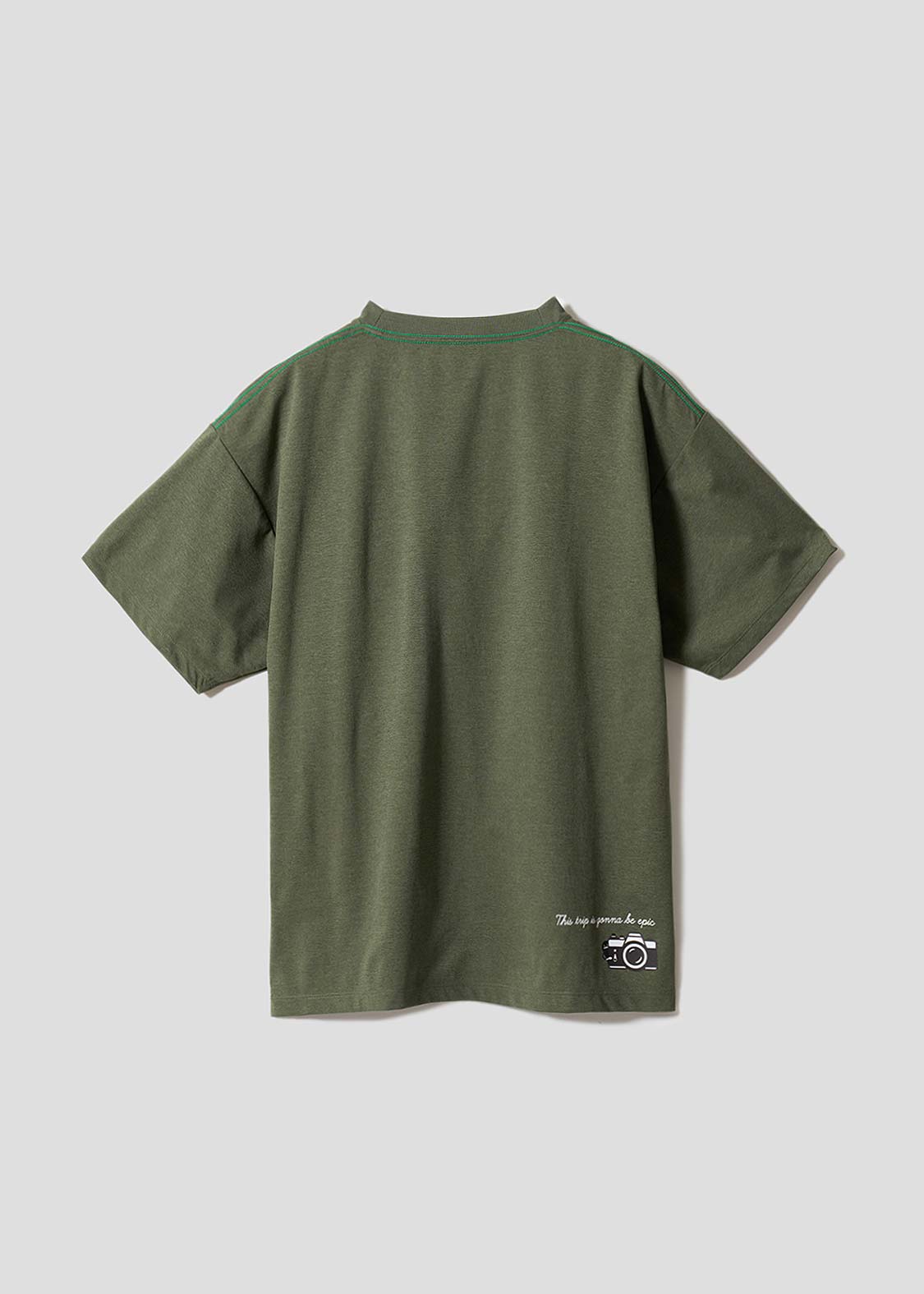 Beautiful Shadow Road Trip | Double Pocket T-Shirt