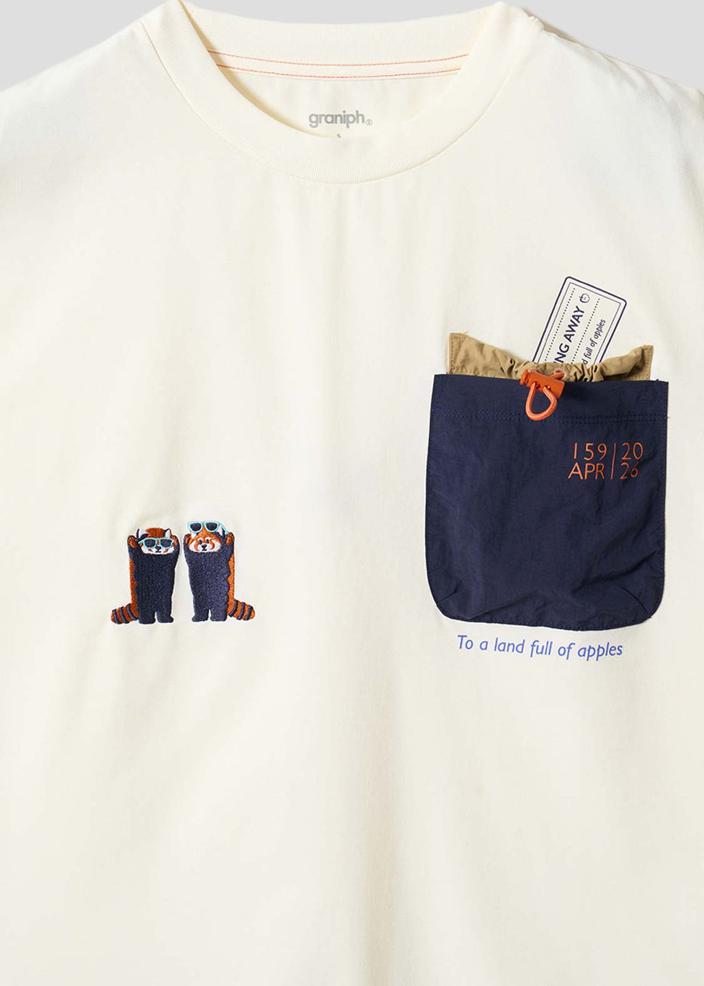 Ikaku Trip | Double Pocket T-Shirt