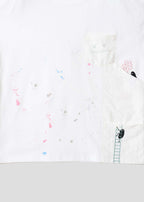 Magic Paint Beautiful Shadow | Painter Pocket T-Shirt
