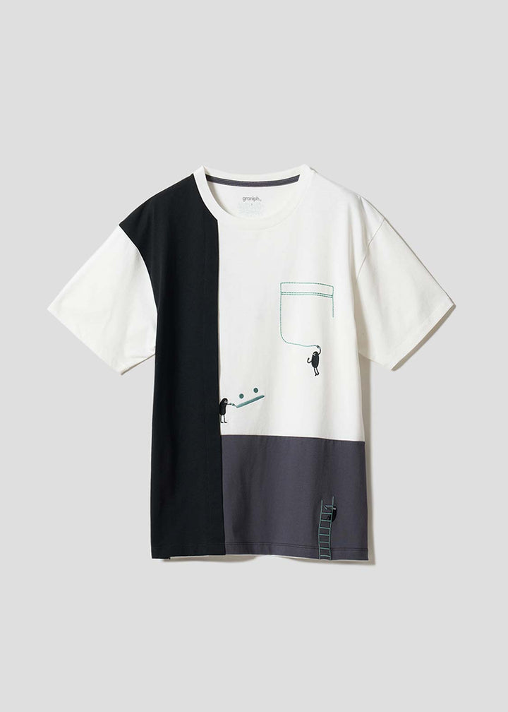 Magic Paint Beautiful Shadow | Color Block T-Shirt