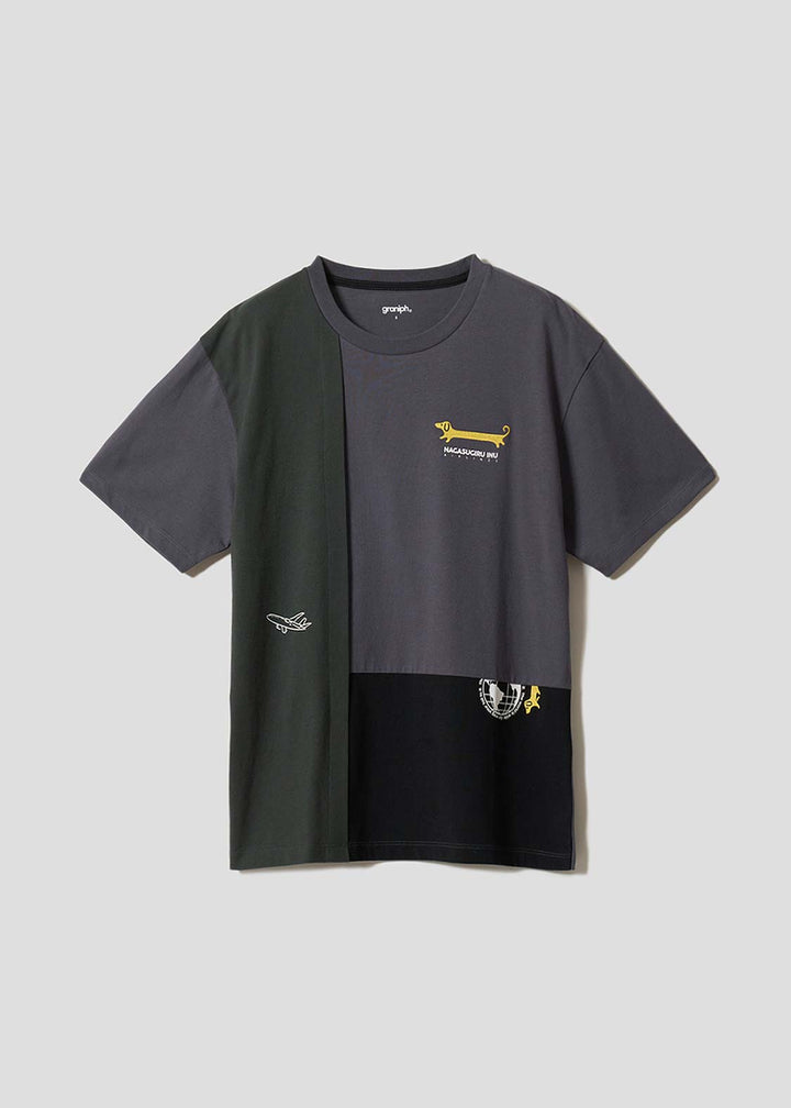 Nagasugiru Inu Wanderer Pass | Switching T-Shirt