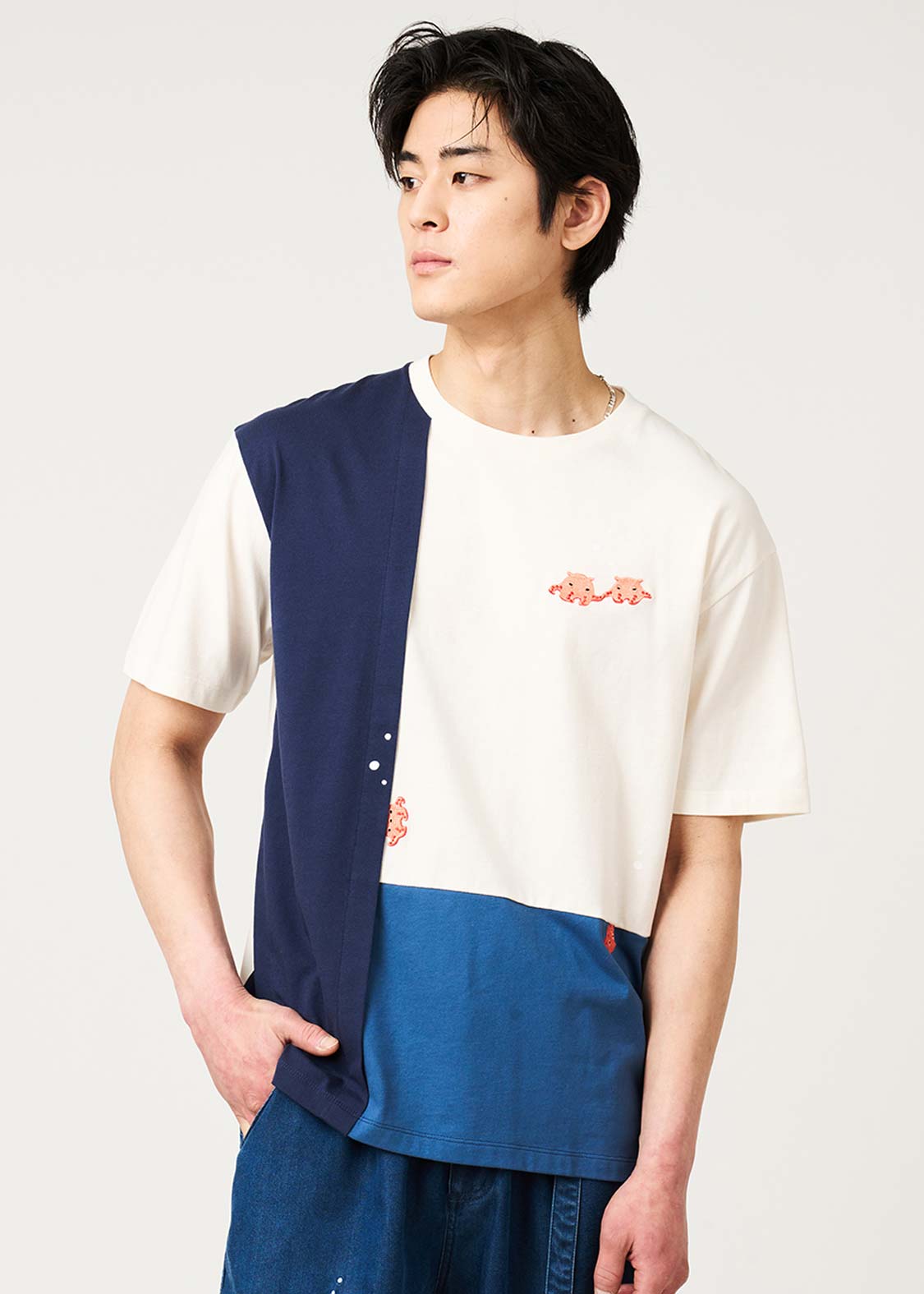Mendaco | Color Block T-Shirt