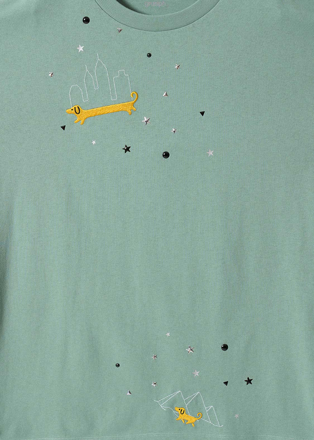 Nagasugiru Inu Wanderer Pass | Metal Chip T-Shirt